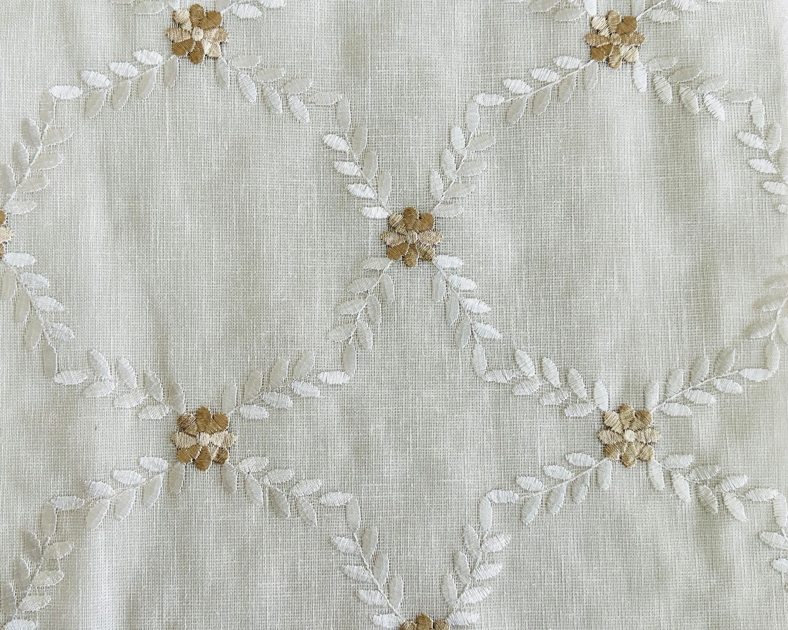 Beige Damask Curtain, photo 1 of 7