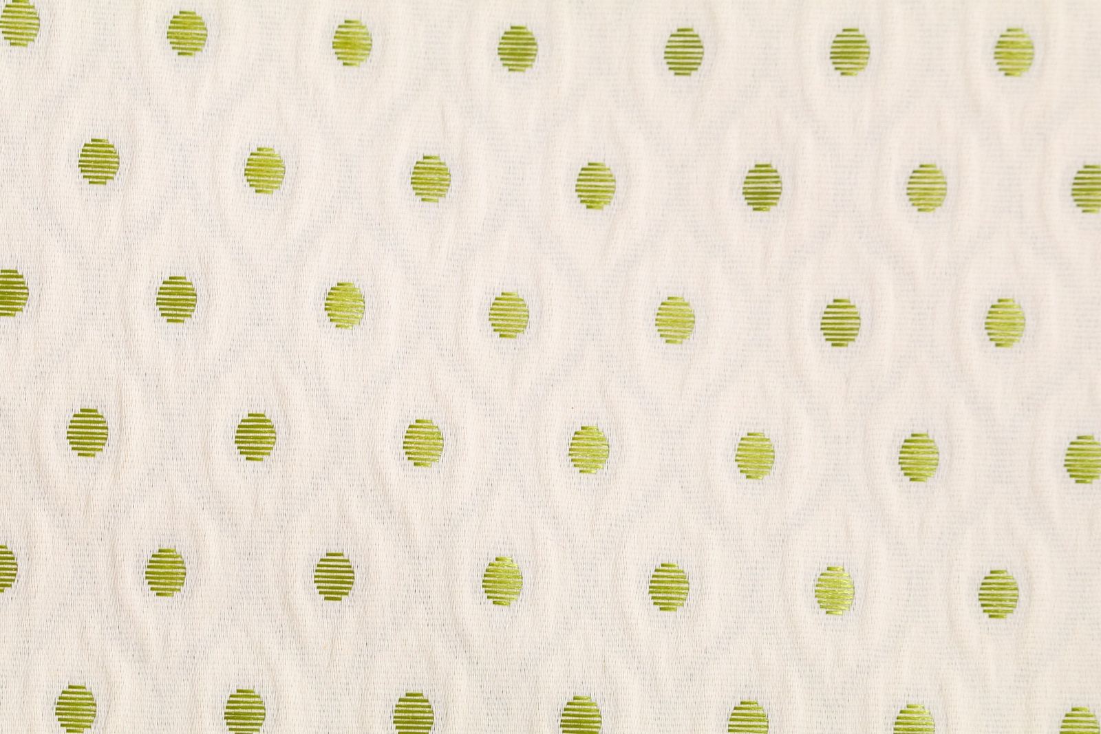 Green Geometric Dots Curtain, photo 1 of 5
