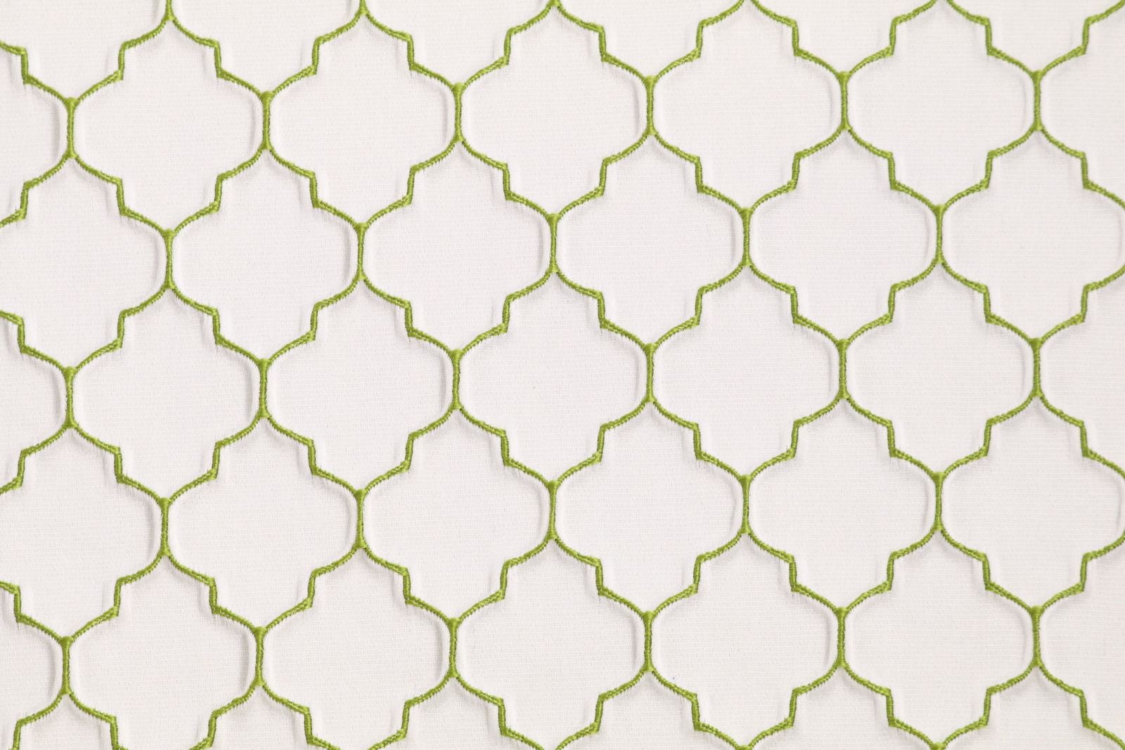 Green Lattice Embroidery Curtains, photo 1 of 5