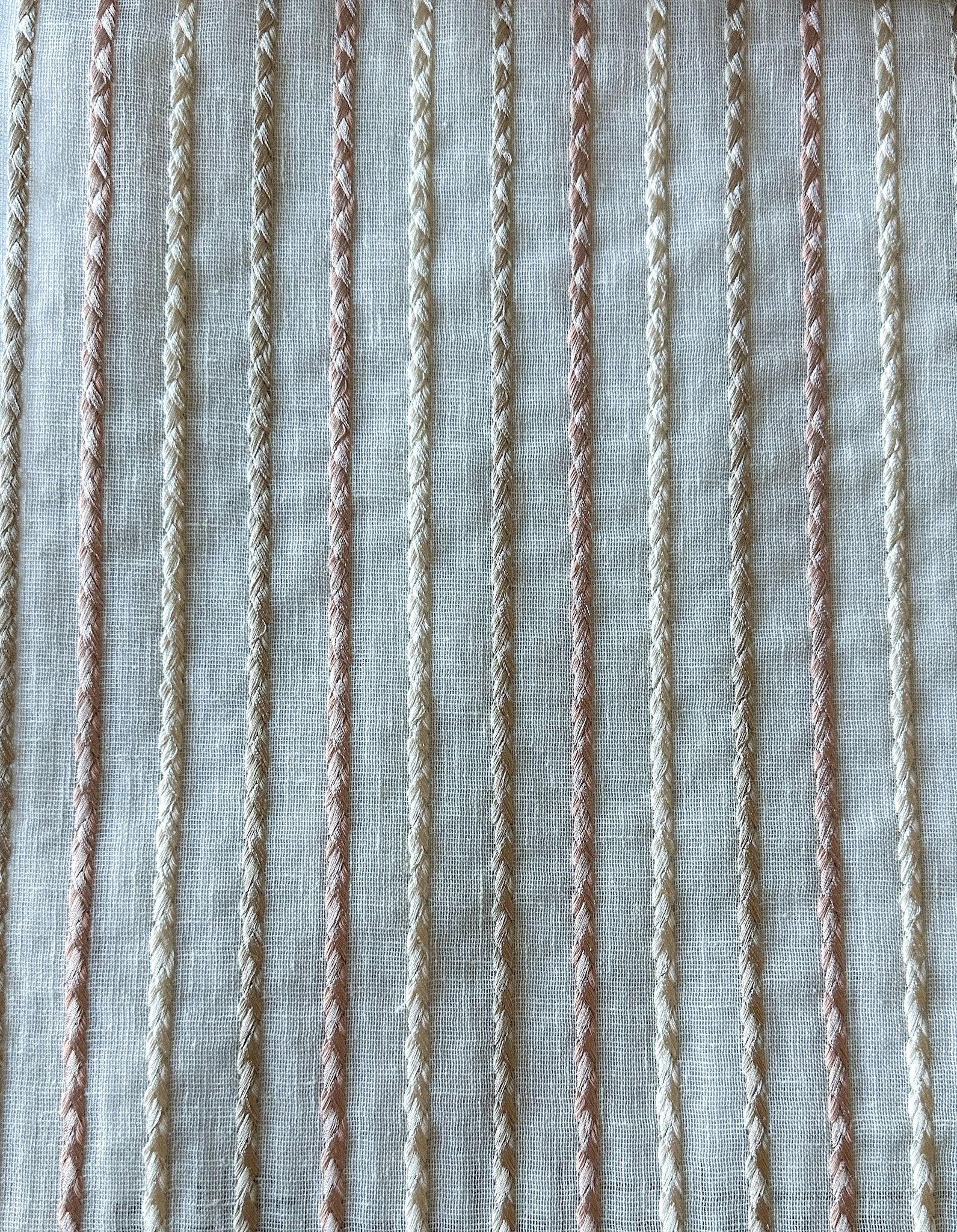 Embroidery Vertical Stripe Curtain, photo 1 of 9