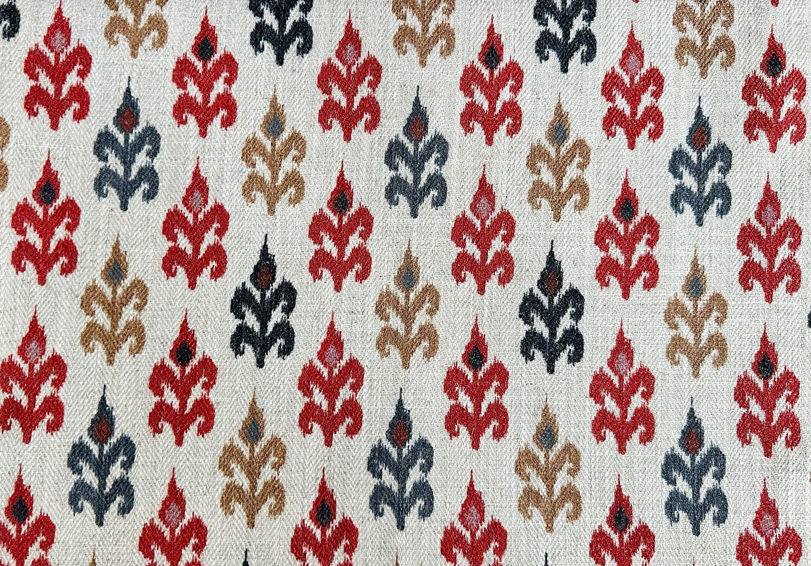 Indian Ikat Fabric, photo 1 of 5