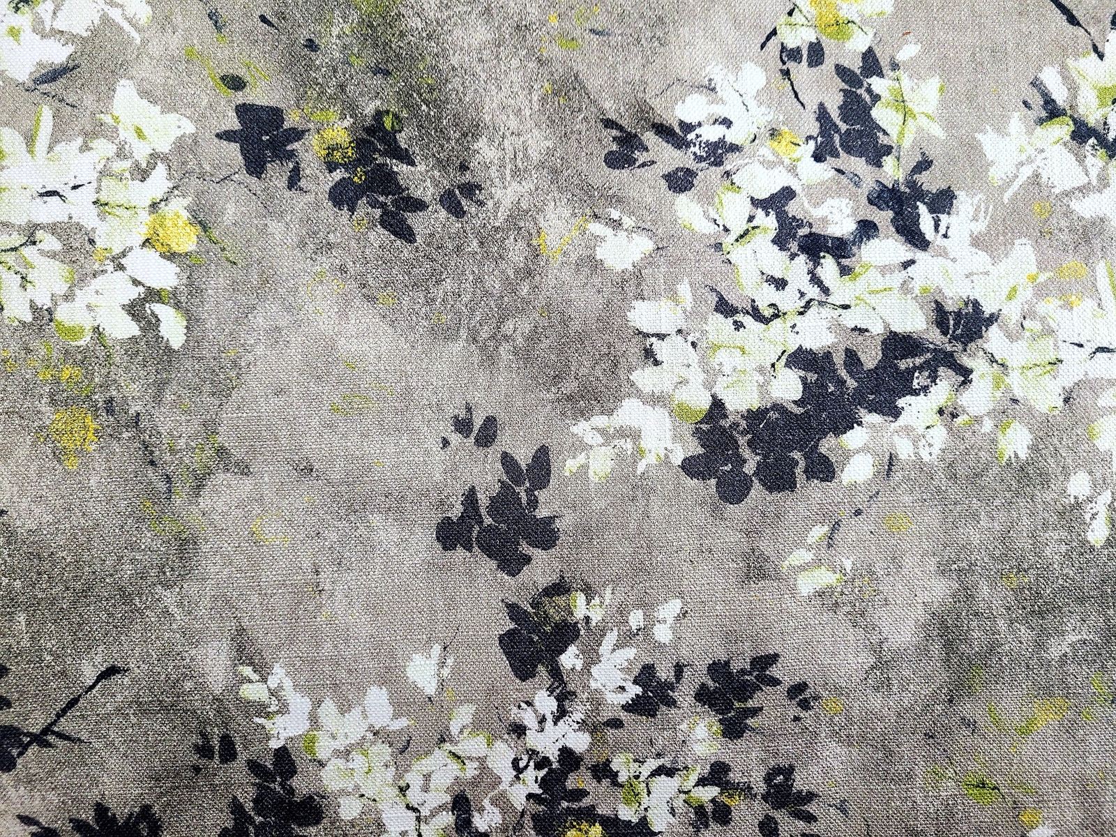 Grey, Yellow & White Modern Floral, photo 1 of 5