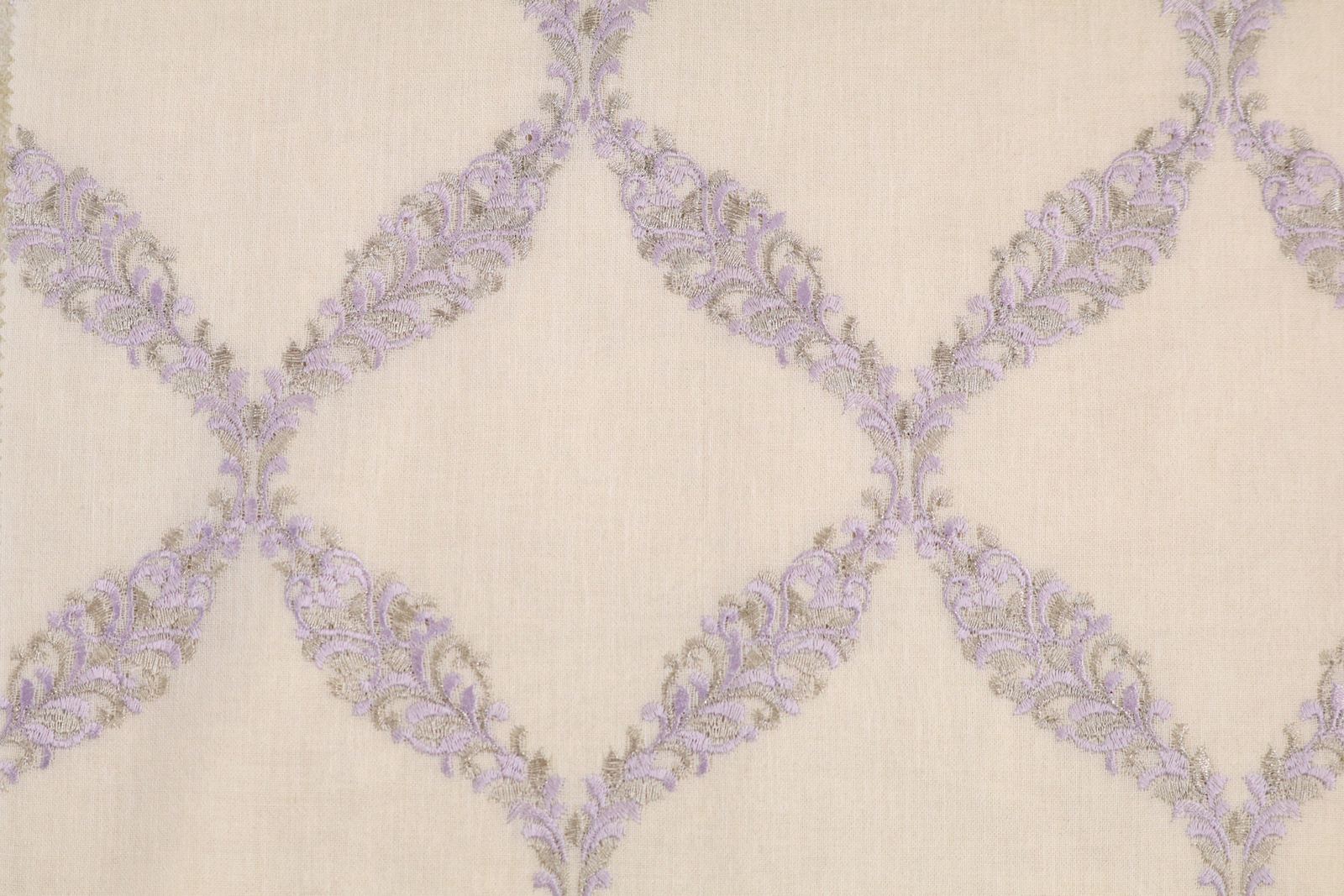 Lavender Damask Curtain, photo 1 of 3