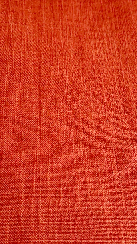 Red Ikat Curtain: Custom Polyester Linen Blend Panel — photo 1